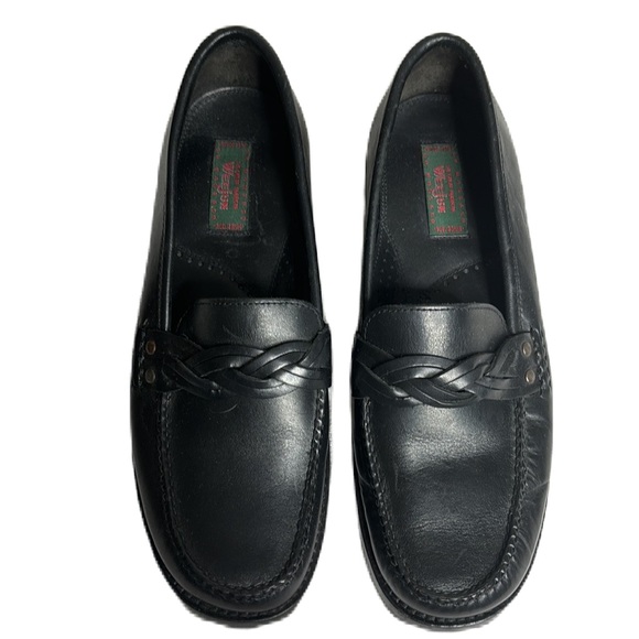 GH Bass Weejuns Calliope Leather Slip On Loafer Black - Picture 2 of 12